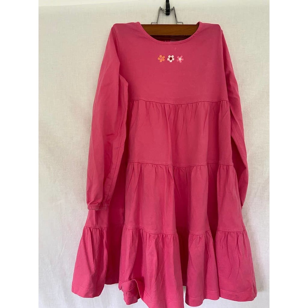 Girls Hannah Anderson pink dress size 8